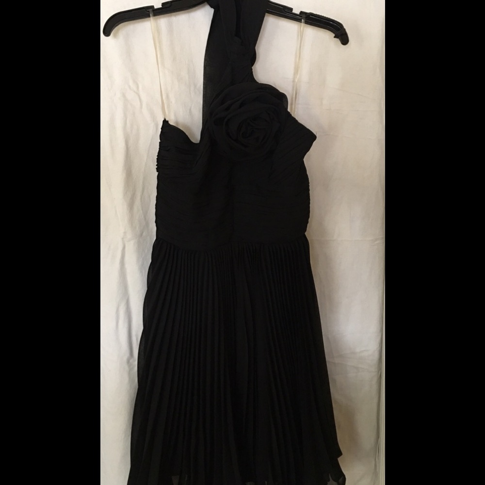 Black cocktail dress